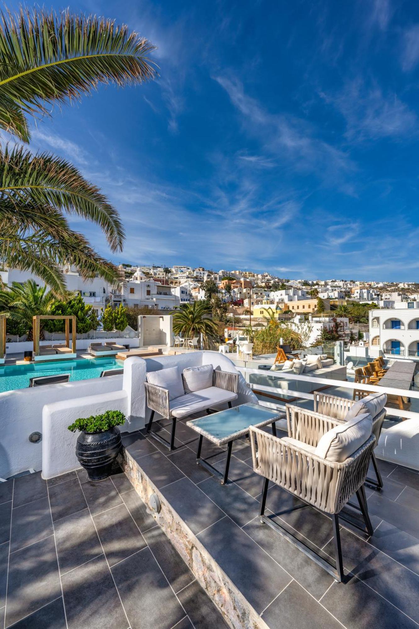 Callia Retreat Suites - Adults Only Fira  Exteriér fotografie